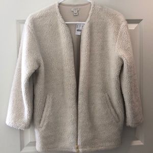 J. Crew Sherpa Jacket/Coat XXS